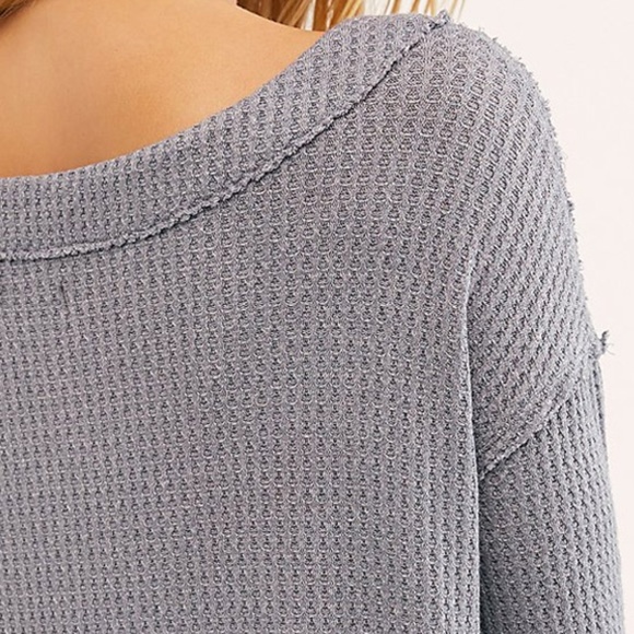 Free People North Shore Thermal Knit Tunic Top $68 - Picture 8 of 8